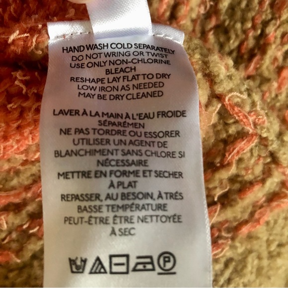 Pilcro Rugby Tunic Sweater Pink Combo - Picture 8 of 9